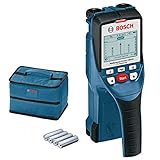 Bosch Professional Ortungsgerät D-tect 150 SV (max. Messtiefe Holz/Stromleitung/Kunststoffrohre/Metall: 40/60/80/150mm, im Karton)