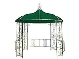 Ersatzdach Pavillon Burma grün 300cm rund PVC