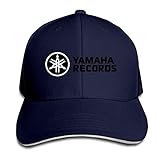 LIU888888 Custom Yamaha Logo Adjustable Sandwich Hunting Peak Hat & Cap Navy,Hüte, Mützen & Caps