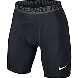 Nike Herren Pro Trainingsshorts, Grau (Black/Dark Grey/White),L
