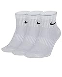 Nike Everyday Lightweight Socks Socken 3er Pack (XL, white/black)