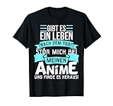 Stör mich bei meinen Anime Spruch - Baka Kawaii Spruch Manga T-Shirt