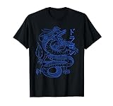 Japanischer Drache – Japanischer Kanji Kalligraphie Cool Dragon T-Shirt