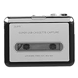 Agatige Tape to MP3 Converter, Tape to PC Kassettenrekorder MP3 CD Converter Capture Digital Audio Music Player