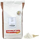 Weizenmehl 25kg Typ 405 (DE) 480 (AT) universal | Haberfellner Mehl zum Backen und Kochen - ohne Gentechnik und pestizid-kontrolliert | Geeignet als Brotmehl, Nudelmehl, Pizzamehl