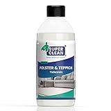 SUPER CLEAN Teppich Tiefenrein Polsterreiniger Konzentrat für alle Arten von Polstern, Teppichböden, Autositzen, Sofa oder Couch Inhalt: 500 ml