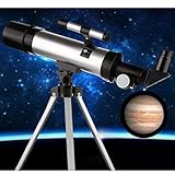 Teleskope für Astronomie-Anfänger, 50-mm-Objektiv, astronomisches Reiseteleskop für Anfänger, tolles Astronomie-Geschenk für Kinder, um den Mondraum zu erkunden