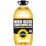 FlavOil High Oleic Speiseöl mit hohem Ölsäuregehalt, 3 Liter: Ein gesundes hochwertiges Pflanzenöl zum Braten, Frittieren, Backen und für Dressings. Reich an Omega-9 und Vitaminen.