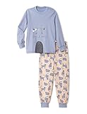 CALIDA Jungen Toddlers Cat Pyjamaset, Lovely Blue, 116