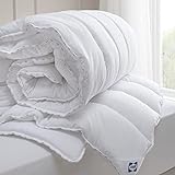 Sealy Anti-Allergie-Bettdecke, 10,5 Tog, für alle Jahreszeiten, warm, dick, mit Dupont-Fasern, maschinenwaschbar, Super-King-Size-Größe