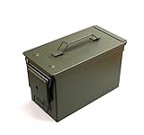 BigDean US Munitionskiste Caliber 50 mm M2A1 Metall Box Metallkiste
