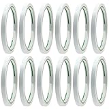 THKO Doppelseitiges Klebeband aus Baumwollpapier, 12 Rollen 8mm x 10m stark haftend ideal für Bastelarbeiten Dekoration Fixierung und mehr – dünn präzise und vielseitig