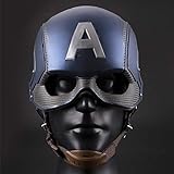 Caihuahua Captain America Helm trägt Marvel Superhelden Modell Spielzeug Motorrad Helm Junge Geschenk