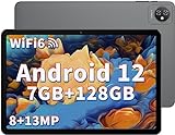 Blackview Tab 8 WiFi Tablet 10 Zoll, Android 12 Tablet, 7GB RAM+128GB ROM, 5G/2.4G WiFi 6, 6580mAh Akku Tablet PC, 13MP+8MP Kamera, HD+ IPS, GMS-Zertifiziert, BT5.0, Dual-Lautsprecher, Type-C, OTG