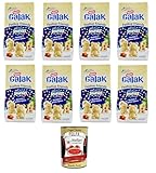 GALAK Festive Friends weiße Schokoladenfiguren mit Smarties-Beutel 8x147 g+ Italian Gourmet polpa 400g