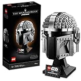 LEGO 75328 Star Wars The Mandalorian Helm Sammlermodellbausatz zum Bauen, Dekorieren und Verschenken für Erwachsene