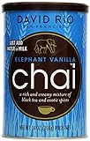 David Rio Chai Elephant Vanilla aus San Francisco, Pappwickeldose (1x398 g)