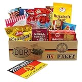 Ostpaket Süße Verführung klein mit 13 Produkten Spezialitäten Spezialitätenpaket Geschenkset Ostprodukte DDR Geschenkidee