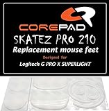 Corepad Skatez PRO 210 Ersatz Mausfüße für Logitech G PRO X Superlight