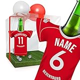 PERSONALISIERT REGENSBURG Trikotkühler Fanartikel Männer | Passend für SSV Jahn Regensburg | Mann Freund Opa Bruder Geburtstag Weihnachts-Geschenk Wichtel Flaschenkühler by MYFANSHIRT