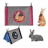 Haustier Versteck Hängematte Kleintier Hamster Zelt Meerschweinchen Käfig Zubehör Nest Bett Kleintiertunnel Haustier Eckkäfig Für Chinchilla Igel Ratte Eichhörnchen Frettchen Zwerg Hase