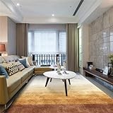 GX-YJX Cheap Online Teppich, waschbar, Jugend-Wohnzimmer-Teppich, schrittweiser Wechsel, Beige, 160 x 230 cm