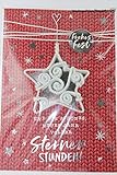 Sheepworld - 90710 - Klappkarte, mit Umschlag, Weihnachten, Nr. 28, Frohes Fest und ein schönes neues Jahr voller Sternen Stunden