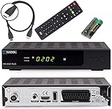 Anadol HD 202c Plus Kabel Receiver mit AAC-LC Audio, PVR Aufnahmefunktion & Timeshift - digitaler Full HD 1080p Kabelreceiver für digitales Kabelfernsehen (HDTV, DVB-C / C2 HDMI SCART Mediaplayer)