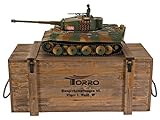 TORRO Tiger I. Mittlere Ausführung Metall Profi-Edition IR Version Panzer Tarn