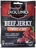 Jack Link's Beef Jerky Sweet & Hot – 12er Pack (12 x 40 g) – Proteinreiches Trockenfleisch vom Rind – Getrocknetes High Protein Dörrfleisch