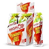 HIGH5 Energy Gel Power Gel, schnell und dauerhafte Energie im leicht zu öffnenden Portionsbeutel, mit natürlichem Fruchtsaft – Multipack 20x40g (Zitrus)