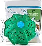 PandaBaw® Öko Waschball [NOTE: SEHR GUT] inkl. gratis Wäschenetz - Waschen ohne Waschmittel - Waschkugel für Waschmaschine - Bio Waschmittel Allergiker - Nachhaltige Produkte - 3in1 Wäscheball Set