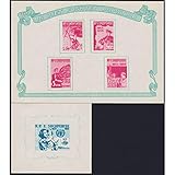 Goldhahn Albanien Block 5+6 postfrisch ** Briefmarken für S
