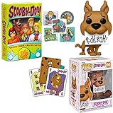 Snack Sign Box Scooby-Doo Pack Figure Exclusive Scoob Dog Pop! Bundled with Ruh-Roh Character Vinyl + Cartoon Gang Stickers 3 Items