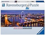 Ravensburger Puzzle 15064 - London bei Nacht - 1000 Teile Puzzle für Erwachsene und Kinder ab 14 Jahren, London-Puzzle im Panorama-Format