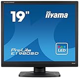 iiyama ProLite E1980SD-B1 48cm (19') LED-Monitor SXGA (VGA, DVI) schwarz