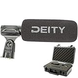 Deity S-Mic 2S Shotgun Mikrofon Supernierencharakteristik Richtmikrofon Kondensatormikrofon Professionelles Filmmikrofon mit Klemme für DSLRs, Camcorder, Recorder