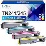 LxTek TN241 TN245 Toner Kompatibel für Brother TN-241 TN-245 für Brother MFC 9332CDW Toner MFC-9142CDN DCP-9022CDW HL-3142CW HL-3152CDW (4er-Pack)