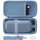 co2CREA Harte Tasche für Bose SoundLink Flex Tragbaren Bluetooth-Lautsprecher Case Etui Tragetasche (Blau)