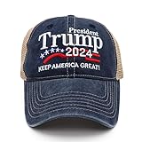 YANZZ Trump 2024 I Will Be Back President United States Red Hat Cap-05,q