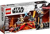 LEGO 75269 Star Wars Duell auf Mustafar, Die Rache der Sith, Spielset mit Anakin Skywalker und Obi-Wan Kenobi Minifiguren