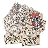 78Pcs / Set Einzigartige Tarot Karte, Deck Tragbare Fate Divination Card Future Telling Brettspiel für Anfänger (Sprache: Englisch)