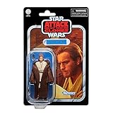 Hasbro Star Wars F4492 Vintage Collection Obi-Wan Kenobi Toy VC31 Star Wars: Attack of The Clones Action-Figuren, Toys Kids 4 and Up, Mehrfarbig