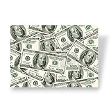 Caketools Essbares Papier Banknoten A4 (hundert Dollarscheine - Hintergrund)