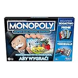 Monopoly Super Electronic Banking-Brettspiel | elektronischer Terminal; wählen Sie Ihre Belohnungen aus; Bargeldfrei; Näherungstechnologie; Altersgruppe: ab 8 Jahren