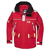 Marinepool Erwachsene Sailingwear-Men Halifax Ocean Jacket, Rot, XS