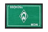 SV Werder Bremen Haustürmatte / Fußmatte *** Moin *** 18-89022