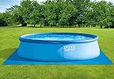 Intex Pool Ground Cloth - Pool Bodenplane - 4,72 m² - Für Easy Set und Frame Pools von 244 - 457 cm