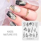 KADS Nail Stempelnde Platte chinesischen Stil Vorlage Bild Design Platten für Nail Art Dekoration und DIY Nail Art (NA015)