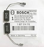 Echter originaler Bosch Kohlebürsten 1607014116 für Bosch PWS 7-115 GWS 7-115 ( GWS 7-115 mit einer P / N von 3601C88171) GWS 7-125 GWS 9-125 CE GWS 500 GNF 20 CA S4B